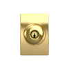 Schlage Orbit Knob Keyed Entry Lock Century Trim