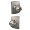 Schlage Orbit Knob Keyed Entry Lock Century Trim