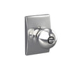 Schlage Orbit Knob Keyed Entry Lock Century Trim