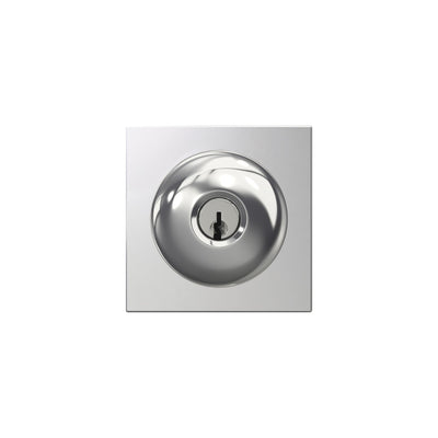 Schlage Plymouth Knob with Collins Trim Keyed Entry Lock