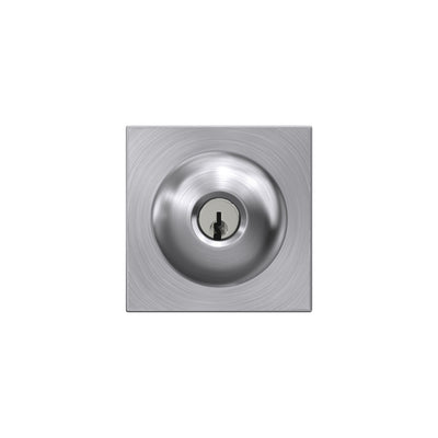 Schlage Plymouth Knob with Collins Trim Keyed Entry Lock