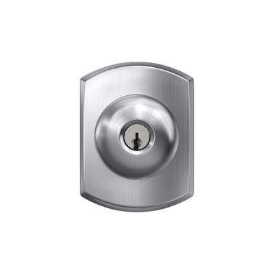 Schlage Plymouth Knob Keyed Entry Lock Greenwich Trim