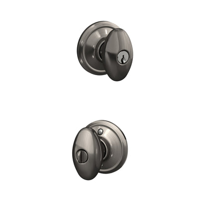 Schlage Siena Knob Keyed Entry Lock Standard Trim