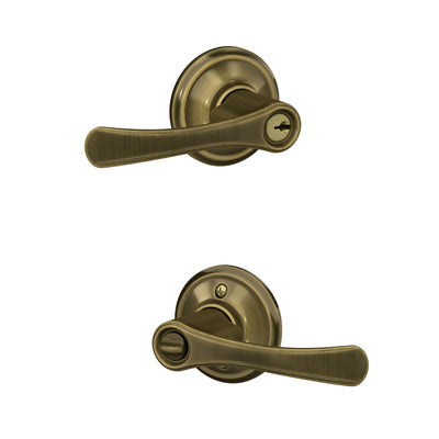 Schlage Avila Lever Keyed Entry Lock Standard Trim