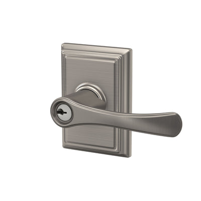 Schlage Avila Lever Keyed Entry Lock Addison Trim