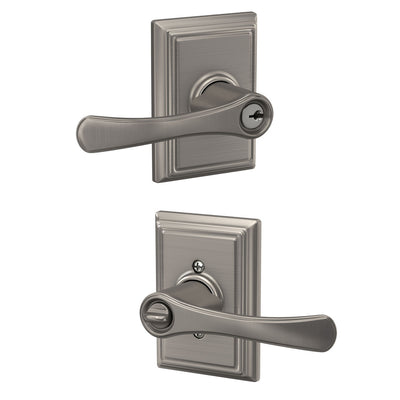 Schlage Avila Lever Keyed Entry Lock Addison Trim