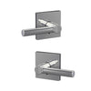 Schlage Custom Broadway Non-Turning Lever Collins Trim