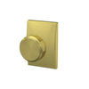 Custom Bowery Non-Turning Knob Century Trim