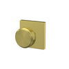 Schlage Custom Bowery Non-Turning Knob Collins Trim