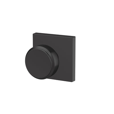 Schlage Custom Bowery Non-Turning Knob Collins Trim