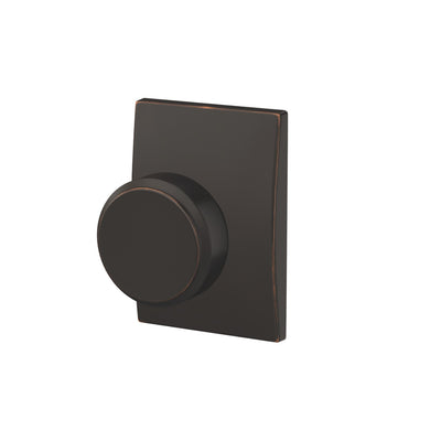 Custom Bowery Non-Turning Knob Century Trim