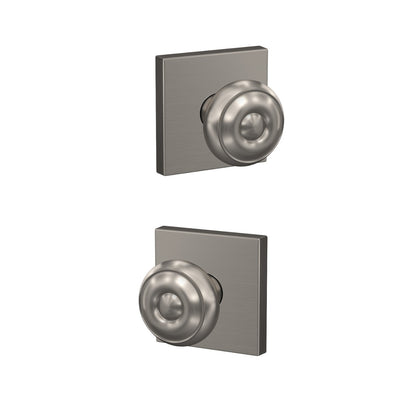 Schlage Georgian Non-Turning Knob Collins Trim