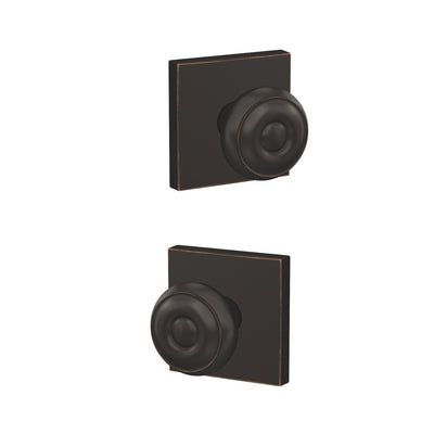 Schlage Georgian Non-Turning Knob Collins Trim