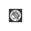 Schlage Custom Hobson Glass Non-Turning Knob Collins Trim