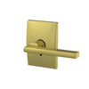 Schlage Custom Latitude Non-Turing Lever Century Trim