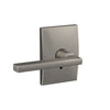 Schlage Custom Latitude Non-Turning Lever Century Trim