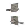 Schlage Custom Latitude Non-Turning Lever Upland Trim