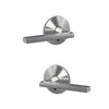 Schlage Custom Latitude Non-Turning Lever Kinsler Trim