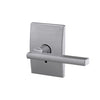 Schlage Custom Latitude Non-Turing Lever Century Trim