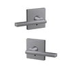 Schlage Custom Latitude Non-Turning Lever Collins Trim