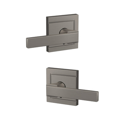 Schlage Custom Northbrook Non-Turning Lever Upland Trim