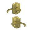 Schlage Custom Whitney Non-Turning Lever Camelot Trim