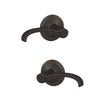 Schlage Custom Whitney Non-Turning Lever Alden Trim