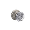 Schlage Custom Alexandria Glass Knob Combined Interior Hall-Closet and Bed-Bath Lock Alden Trim