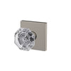 Schlage Custom Alexandria Glass Knob Combined Interior Hall-Closet and Bed-Bath Lock Collins Trim