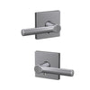 Schlage Custom Broadway Lever Combined Interior Hall-Closet and Bed-Bath Lock Collins Trim