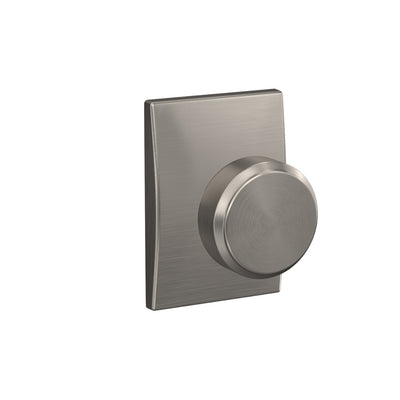 Custom Bowery Knob Combined Interior Hall-Closet and Bed-Bath Lock Century Trim