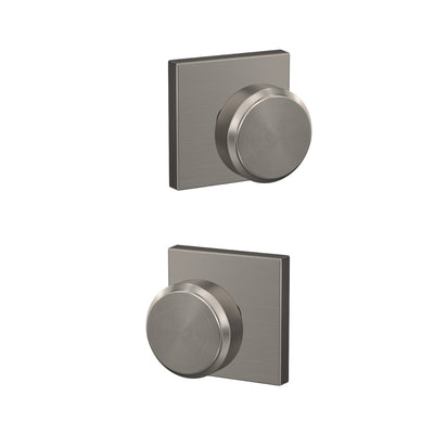 Custom Bowery Knob Combined Interior Hall-Closet and Bed-Bath Lock Collins Trim