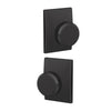 Custom Bowery Knob Combined Interior Hall-Closet and Bed-Bath Lock Century Trim