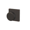 Custom Bowery Knob Combined Interior Hall-Closet and Bed-Bath Lock Collins Trim