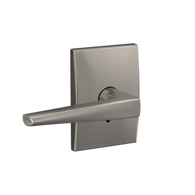 Schlage Custom Eller Lever Combined Interior Hall-Closet and Bed-Bath Lock Century Trim