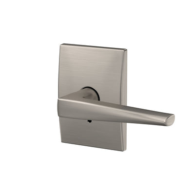 Schlage Custom Eller Lever Combined Interior Hall-Closet and Bed-Bath Lock Century Trim