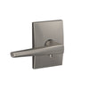 Schlage Custom Eller Lever Combined Interior Hall-Closet and Bed-Bath Lock Century Trim