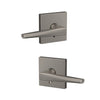 Schlage Custom Eller Lever Combined Interior Hall-Closet and Bed-Bath Lock Collins Trim