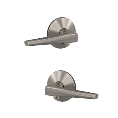 Schlage Custom Eller Lever Combined Interior Hall-Closet and Bed-Bath Lock Kinsler Trim