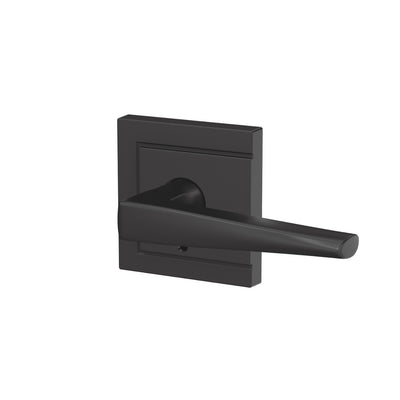 Schlage Custom Eller Lever Combined Interior Hall-Closet and Bed-Bath Lock Upland Trim