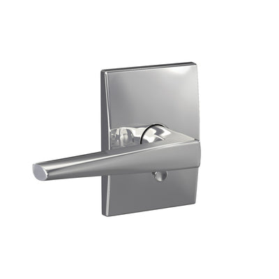 Schlage Custom Eller Lever Combined Interior Hall-Closet and Bed-Bath Lock Century Trim