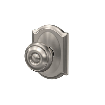 Schlage Georgian Knob Combined Interior Hall-Closet and Bed-Bath Lock Camelot Trim