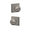 Schlage Custom Georgian Knob Combined Interior Hall-Closet and Bed-Bath Lock Collins Trim