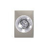 Schlage Custom Hobson Glass Knob Combined Interior Hall-Closet and Bed-Bath Lock Century Trim