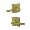 Schlage Custom Latitude Lever Combined Interior Hall-Closet and Bed-Bath Lock Collins Trim