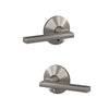 Schlage Custom Latitude Lever Combined Interior Hall-Closet and Bed-Bath Lock Kinsler Trim