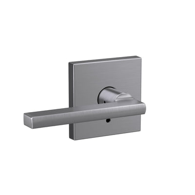 Schlage Custom Latitude Lever Combined Interior Hall-Closet and Bed-Bath Lock Collins Trim