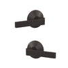 Schlage Custom Northbrook Lever Combined Interior Hall-Closet and Bed-Bath Lock Kinsler Trim