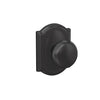 Schlage Custom Plymouth Knob Combined Interior Hall-Closet and Bed-Bath Lock Camelot Trim