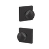 Schlage Custom Plymouth Knob Combined Interior Hall-Closet and Bed-Bath Lock Collins Trim